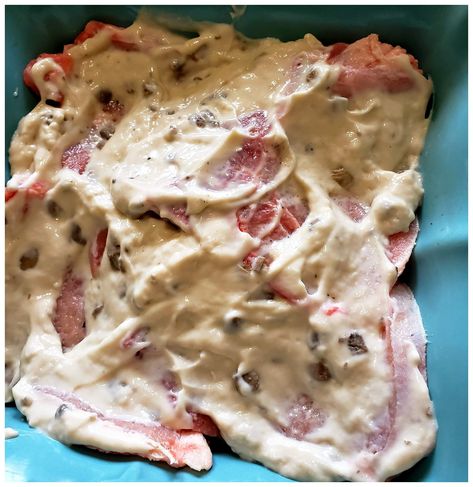 Baked Cream of Mushroom Pork Chops Recipe is an easy and delicious family meal. Use pantry staple creamed soup and fresh bone in (or boneless) pork chops and bake until fork tender. Serve with your favorite sides. #porkchops #porkrecipes #creamofmushroomrecipes #southernfood #southernrecipes #familydinnerideas #pantrystaplerecipes #easyrecipes #creamybakedporkchops Porkchops And Cream Of Mushroom Soup Baked Pork Chops, Boneless Pork Chop Recipes In Oven With Cream Of Mushroom, Bone In Pork Chop Recipe In Oven Mushroom Soup, Pork Chops In Mushroom Soup In Oven, Baked Pork Chops Oven Boneless Cream Of Mushroom, Baked Pork Chops Oven Bone In Smothered, Baked Pork Chops Oven Bone In Cream Of Mushroom, Smothered Pork Chops In Oven With Cream Of Mushroom Soup, Cream Of Mushroom Pork Chops Baked