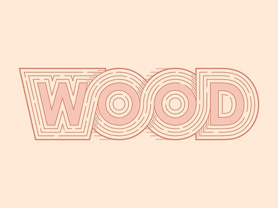 WOOD by Yoga Perdana Wood Typography, Illustration Design Graphique, Inspiration Typographie, Wood Logo, Typography Love, Typo Logo, Graphic Design Blog, Flag Art, Creative Typography