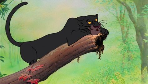 Jungle Book Panther, Bagheera Jungle Book, Mogli Jungle Book, Jungle Book Bagheera, Jungle Book 1967, Jungle Book Characters, Jungle Book Disney, Leopard Art, Disney Wiki