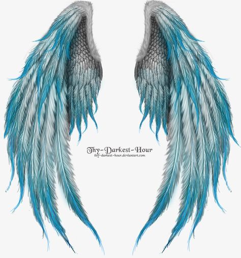 Alas ángel Tato Phoenix, Phoenix Blue, Angel Wings Drawing, Tattoo Painting, Angel Wings Art, Wings Wallpaper, Wings Drawing, Angel Wings Tattoo, Wing Tattoo