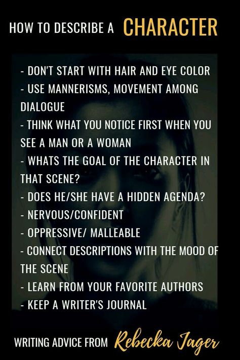 Describe A Character, Writing Inspiration Tips, Writing Plot, Writing Prompts For Writers, Writing Dialogue Prompts, Creative Writing Tips, Essay Writing Skills, Writing Motivation, Writing Inspiration Prompts