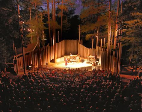 Concert Venues, Stage Theater, Wisconsin State Parks, Concert Stage Design, Outdoor Stage, Outdoor Music, Theater Performance, Stage Set Design, Outdoor Theater