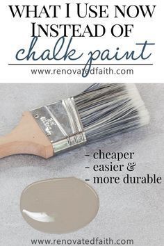 Paint For Wood Furniture, Paint For Wood, Chalk Paint Furniture Diy, Type Of Paint, Chalk Paint Recipe, Tips For Painting, Painting Wood Furniture, Furniture Painting Techniques, Diy Chalk Paint