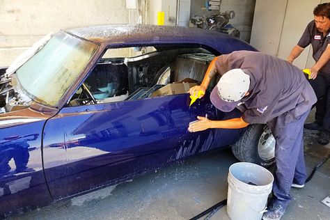 Car Restoration Diy, Wet Painting, Sanding Tips, Lancaster California, Auto Body Work, Rally Stripes, Car Paint Colors, Automotive Restoration, Car Paint Jobs