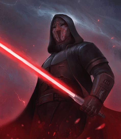 ArtStation - SWTOR Sith OC Masked & Unmasked, Nox Illustration Sith Lord Art, Sith Stalker, Sith Oc, Swtor Sith, Sith Mask, Sith Aesthetic, Sith Order, Sith Cosplay, Sith Empire