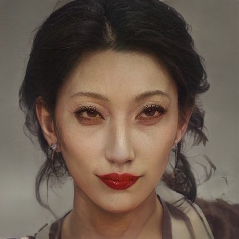 Artbreeder Japanese Artbreeder, Artbreeder Japanese, Old Japanese Woman, Artbreeder Faceclaims, Oc Face Claims, Art Breeder, Female Sims, Old Faces, Oc Face