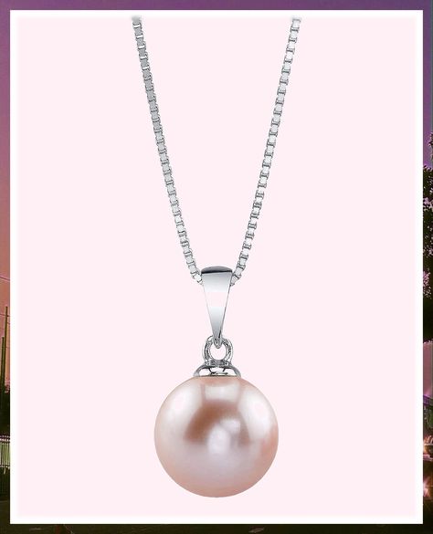 Genuine Freshwater Cultured Pearl Necklace Single Pearl Necklace, Women Necklaces, Single Pearl, Cultured Pearl Necklace, Pearl Strands, 925 Sterling Silver Chain, The Pearl, Cultured Pearls, Sterling Silver Chain