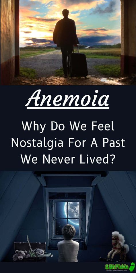 Anemoia means to experience nostalgia for a time you have NEVER known. In other words, to experience true Anemoia, you must experience genuine nostalgia when...... . #retro #classic #oldschool #vintage #nostalgia #retrokid #retrolovers #missthosedays #throwback #childhood #memories #goodolddays #wheniwasakid #childhoodmemories Anemoia Meaning, Nostalgia Meaning, In Medias Res, Vintage Nostalgia, Retro Kids, In Other Words, Interpersonal Relationship, Greek Words, Positive Emotions