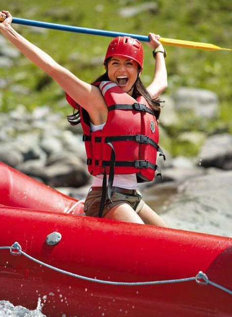 RIver Rafting in rishikesh-Enjoy Rafting masti With Alot of fun Camping Rafting Outfit, White River Rafting, Virat And Anushka, Clothing Blogs, Bollywood Couples, Boating Outfit, River Rafting, Diy Clothes Life Hacks, Anushka Sharma