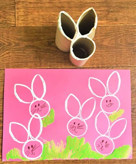 50 Bunny Crafts for Kids | 123 Homeschool 4 Me Påskeaktiviteter For Barn, Diy – Velikonoce, Easter Crafts Preschool, Easter Crafts For Toddlers, Fun Easter Crafts, Easter Preschool, Toddler Arts And Crafts, Easy Easter Crafts, Easter Bunny Crafts