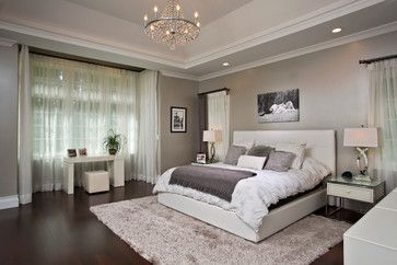 Brown Carpet Bedroom, Light Brown Bedrooms, Beige Walls Bedroom, Cosy Bedrooms, Bedroom Wooden Floor, Bedroom Wood Floor, Light Gray Bedroom, Gray Bedroom Walls, Brown Rooms