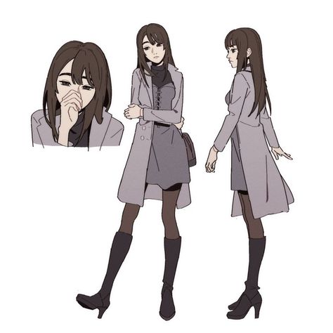 Character Design Portfolio, Detective Theme, Character Design Girl, Animation Reference, Clip Studio Paint, Dec 30, Art Clothes, Design Portfolio, Anime Outfits