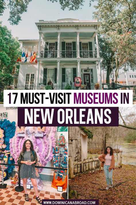 17 Must-Visit Museums in New Orleans Things To Do In Nola, New Orleans Thanksgiving, New Orleans October, New Orleans Pictures, Flamingo A Go Go New Orleans, New Orleans In January, Traveling To New Orleans, New Orleans Things To Do In, New Orleans Aesthetic