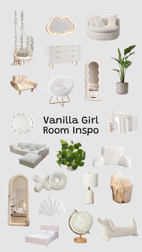 #roominspo #popular #fyp #preppy #aesthetic #summer #vanillagirl Aesthetic Room Ideas For Girl, Girly Girl Room Aesthetic, Aesthetic Room Ideas Modern, Trendy Teen Room Ideas, Vanilla Girl Decor, Room Inspo Beachy Preppy, Vannila Girl Room Ideas, Vinella Girl Aesthetic Room, Athstetic Bedrooms For Teens