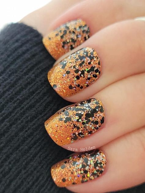 Coming in hot No holding black Nail Designs Fall, Wide Nails, Nail Color Combos, Dry Nail Polish, Designs Nail, Halloween Nail Designs, Nail Nail, Art Nails, Cute Nail Art