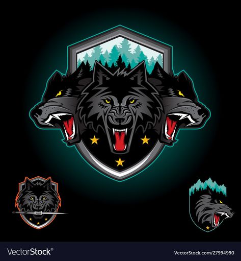 Wolf Eyes, Logo Animal, Sports Logo Design, Logo Design Art, Pet Logo Design, Wolf Design, Wolf Pack, Animal Logo, Paintball