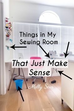 Five Things in My Sewing Room that Just Make Sense - Melly Sews Sewing Craft Room Ideas Inspiration, Loft Sewing Room Ideas, Small Space Sewing Room, Sewing Room Furniture Ideas, How To Organize A Sewing Room, How To Organize Sewing Room, Sewing Studio Decor, Sewing Corner Ideas Small Spaces, Sewing Room Essentials