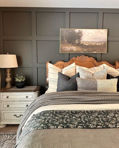 Dream House Bedroom, Holiday Bedroom, Bedroom Bliss, Gorgeous Bedrooms, Cottage Bedroom, Target Finds, Bedroom Refresh, Linen Duvet, Master Bedrooms Decor