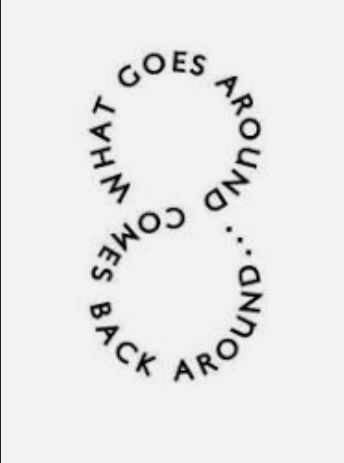 Get What You Give, What Goes Around Comes Around, Karma Quotes, Go Around, Some Words, Just Me, Law Of Attraction, Wise Words, Quotes To Live By