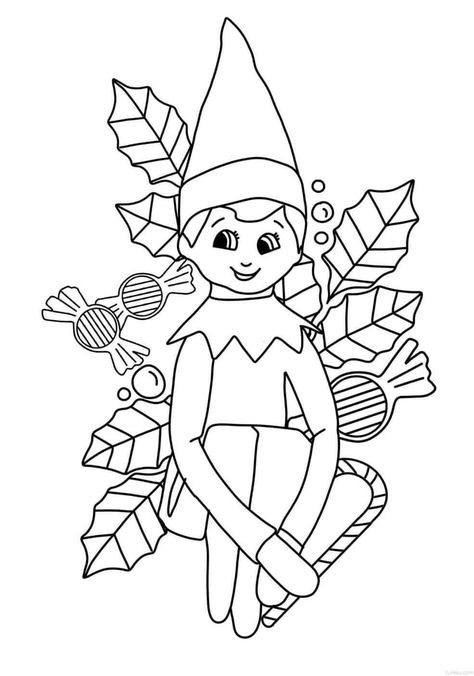 Christmas Coloring Pages · Christmas Party Invitation - Reindeer · Christmas Party Invitation - Candy Canes · Ornate Dove · Classic Glass Ornaments · Winter ... Elf On The Shelf Coloring Pages, Elf Rules, Freemasonry Art, Elf Coloring Pages, Elf Coloring, Santa Coloring, Elsa Coloring, Merry Christmas Coloring Pages, Elf Printables