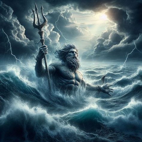 🌊🔱 Dive into the depths of Greek mythology! Discover the power, origins, and symbolism of Poseidon's legendary trident. From its creation by the Cyclopes to its impact on ancient and modern culture, explore all the facets of this iconic weapon. 📖⚡️ 👉 https://sirioti.com/blogs/greek-symbols-meaning/poseidons-trident-the-symbol-of-the-sea-gods-power-and-authority #Poseidon #GreekMythology #Trident #AncientGreece #Mythology #Greece #GreekGods #fyp Water Mythology, Poisidons God Tattoo, Cyclops Mythology, Poseidon Fantasy Art, Poseidon Symbol, Greek Mythology Poseidon, Poseidon’s Trident Tattoo, Greek God Poseidon Art, Poseidons Trident