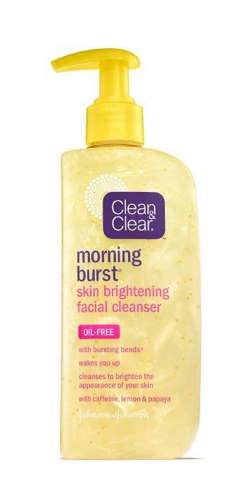 Clean and Clear Morning Burst Skin Brightening Cleanser Clean And Clear Products, Skincare Blackheads, Diy Cleanser, Brightening Cleanser, Skin Care Routine For 20s, Clean And Clear, Glow Skin, Sensitive Skin Care, Skin Cleanser Products