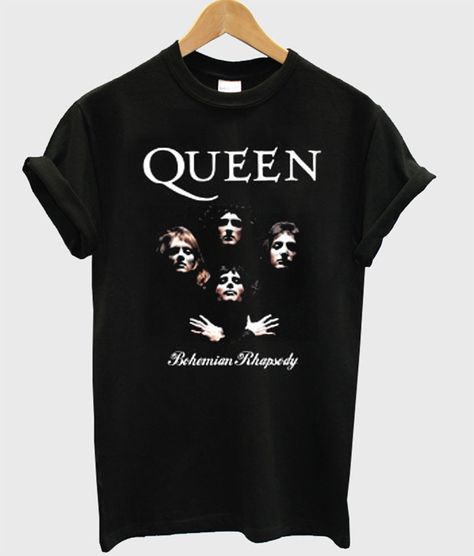 Queen T Shirt Band, Queen Tshirt Ideas, Queen Shirt Band, Queen Band Tshirt, Queen Band Shirt, Queen Bohemian Rhapsody, Apollo Aesthetic, Music Boy, Queen T Shirt