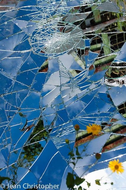 Time Will Tell, Glass Photography, Broken Mirror, Wine Glass Art, Beach Glass Art, Glass Art Projects, Best Selling Products, Shattered Glass, Gcse Art