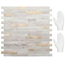 Stick On Backsplash, Kitchen Glam, Backsplash Kitchen Ideas, Acrylic Wall Panels, Trending Patterns, Vinyl Backsplash, Backsplash For Kitchen, Ceramic Tile Backsplash, Fireplace Tile Surround