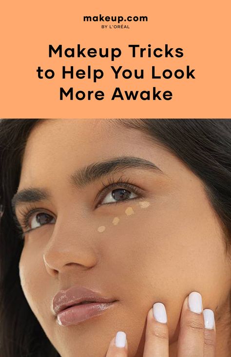 Makeup Tricks to Look More Awake Makeup Basics, Gold Eyeliner, Foundation Tips, Dark Eyeshadow, Bright Lips, Smokey Eye Tutorial, Best Eye Cream, White Eyeliner, Dark Under Eye