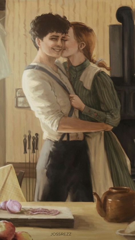 Anne Blythe Fanart, Gilbert And Anne Fanart, Shirbert Fan Art, Shirbert Anne With An E Fanart, Anne And Gilbert Fanart, Anne Blythe, Anne And Gilbert, Anne Of Avonlea, Anne White