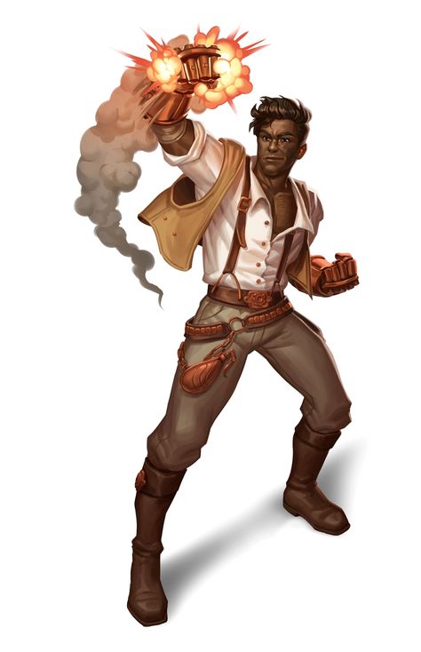 Male Human Monk Inventor - explosive punch - Pathfinder 2E PFRPG PFSRD DND D&D 3.5 4E 5E 5th ed d20 fantasy Pathfinder Monk, Monk Dnd, Steampunk Character, Dnd Elves, Pathfinder 2e, Pathfinder Character, Combat Medic, Fantasy Heroes, Alien Concept Art