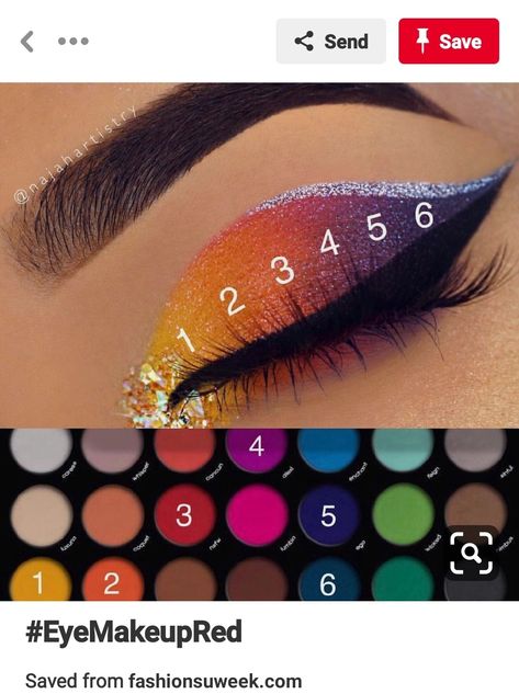 James Charles Palette, Eyeshadow Styles, Makeup Morphe, Vibrant Makeup, Makeup Pictorial, Makeup Steps, Fun Makeup, Pride Makeup, Makeup Help