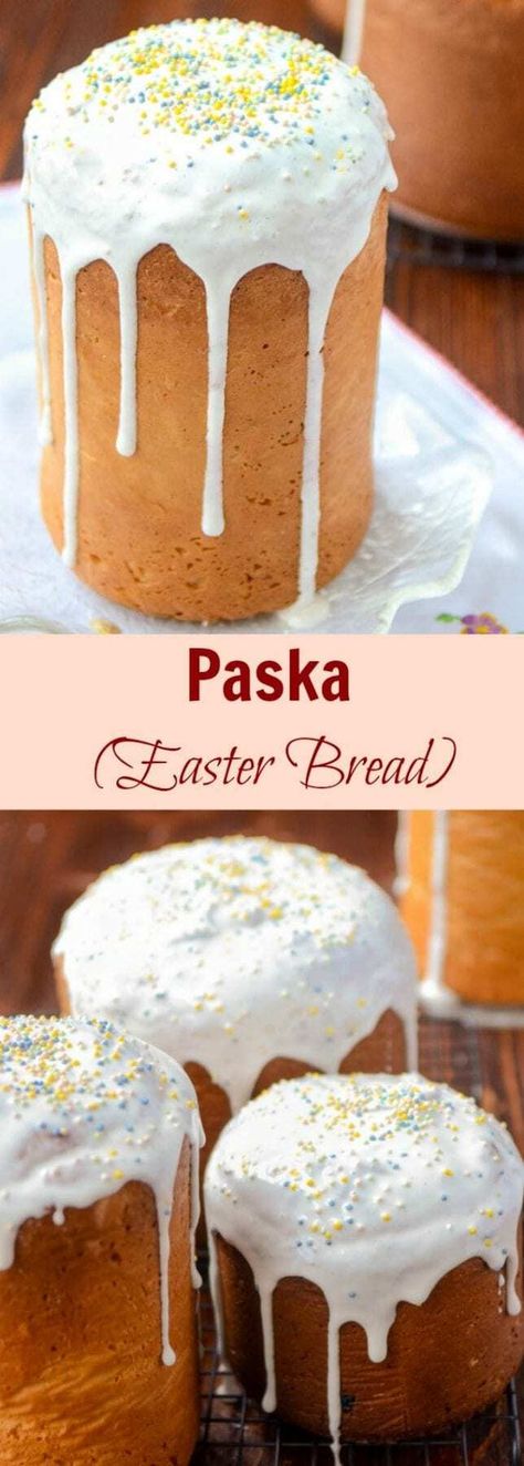 Ukrainian Easter Bread, Easter Recipes Dinner, Ukrainian Desserts, Recipes For Brunch, Best Easter Recipes, Filet Mignon Chorizo, Traditional Easter Recipes, Russian Easter, Easter Bread Recipe