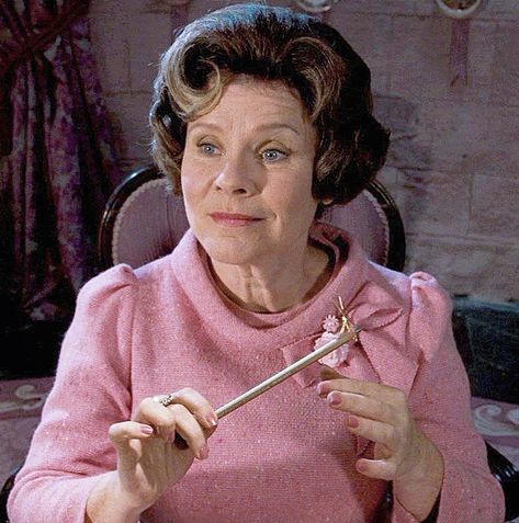 Umbridge Harry Potter, Delores Umbridge, Harry Potter Professors, Dolores Umbridge, Imelda Staunton, Hogwarts Dr, Hogwarts Aesthetic, Harry Potter Film, Harry Potter Books