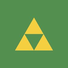 Legend Of Zelda Triforce, Zelda Tattoo, Zelda Triforce, Ocarina Of Time, Minimalist Poster, Legend Of Zelda, Pie Chart, Phone Wallpaper, Zelda