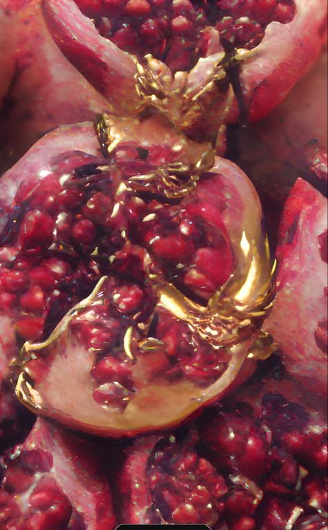 Hades And Persephone Pomegranate, Hades Persephone Art, Rosh Hashanah Aesthetic, Persephone Goddess Aesthetic, Cthonic Aesthetic, Red Goddess Aesthetic, Hades Persephone Aesthetic, Persephone Pomegranate Aesthetic, Modern Persephone Aesthetic