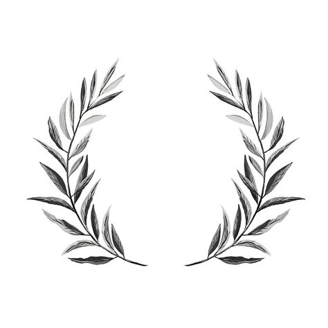 Laurel Tattoo Women, Laurel Wreath Tattoo Women, Laurel Leaf Tattoo, Laurel Tattoo, Dark Angel Tattoo, Laurel Wreath Tattoo, Simple Leg Tattoos, Book Inspired Tattoos, Tattoo Perna