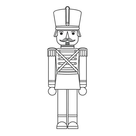 Nutcracker Soldier Illustration, Drawing Soldier, Rat Drawing, Accessories Design Sketch, Wing Drawing, Soldier Drawing, Christmas Soldiers, Christmas Windows, Logo Cloud