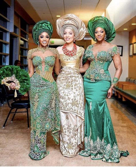 Nigerian Wrapper Styles, Latest George Styles, George Gown Styles For Nigerian Women, Nigerian Royalty Woman Dresses, Indian George Nigerian Gown Styles, Styles For Traditional Marriage, Nigerian Wedding Dresses Traditional Edo, Gold Nigerian Traditional Wedding, Igbo Bride Traditional Weddings