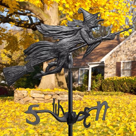 Witch Garden Design, Witchy Backyard, Rooster Images, Screened Patio, Witches Cottage, Witchy Garden, Backyard Signs, Trellis Fence, Fortune Tellers