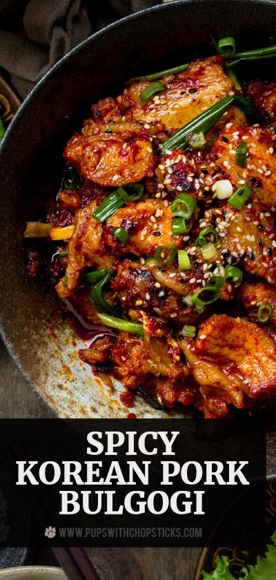 Korean Spicy Pork Bowls, Korean Pork Rice Bowl, Korean Dishes Recipes Meat, Korean Pork Lettuce Wraps, Spicy Pork Belly Ramen, Pork With Bell Peppers, Spicy Korean Pork Belly, Korean Stir Fry Pork, Spicy Asian Pork Recipes