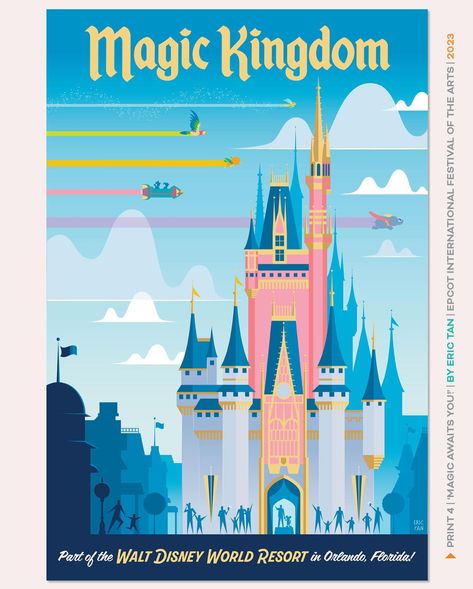 Eric Tan (@erictanart) | Instagram Disney Movie Posters, Disney Classroom, Disney College Program, Disney Background, Cute Disney Pictures, Disney Posters, Disney Concept Art, Disney Designs, Disney World Parks