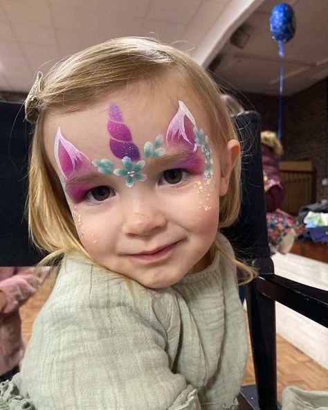 Grime Tattoo, Kids Face Painting Easy, Face Painting Unicorn, Pony Makeup, Easter Crafts Preschool, Face Painting Easy, Face Paint Makeup, Kids Face Paint, Unicorn Costume