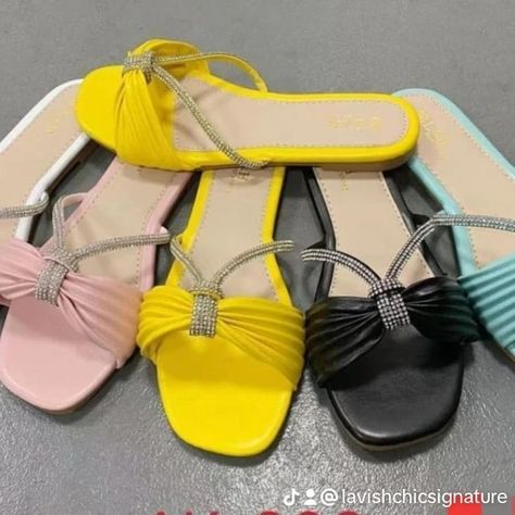 Sizes available 37-42. Dazzle the POSH way 😍. Luxury Chic Lace-up Sandals With Removable Insole, Luxury Lace-up Sandals With Removable Insole For Spring, Elegant Sandals With Buckle Closure, Synthetic Material, Luxury T-strap Sandals With Buckle Closure For Summer, Luxury Stone-embellished Sandals For Summer, Flat Sandals, Sandals, Women Shoes