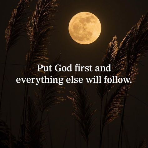 Put God first and everything else will follow. Importance Of Prayer, God Grace, Put God First, Positive Quotes Wallpaper, Therapy Quotes, Mind Heart, The Truth Is Out There, God And Jesus, Biblical Inspiration