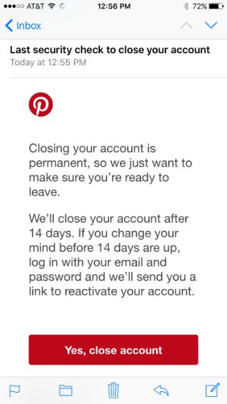 How to permanently delete a Pinterest account. Delete Pinterest Account, Delete Account, Pinterest History, Accountability Quotes, Pinterest Guide, Pinterest App, Social Media Apps, Pinterest Account, Home Improvement Projects