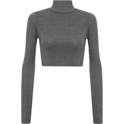 Harmony Turtle Neck Crop Top ($12) ❤ liked on Polyvore featuring tops, dark grey, turtle neck top, long sleeve turtleneck, turtleneck crop top, long sleeve turtleneck top and polo neck top Sweater Jumper Dress, Turtleneck Crop Top, Cropped Turtleneck, Crop Top Long Sleeve, Turtle Neck Crop Top, T Shirt Crop Top, Crop Top Long, Korean Fashion Casual, Killer Heels