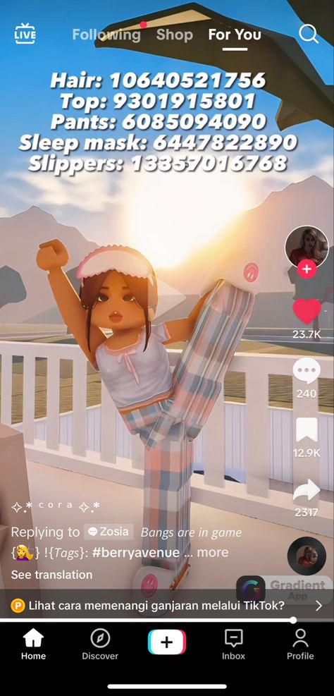 Home Outfit Codes Bloxburg, Berry Avenue Codes Home Clothes, Camping Outfits Berry Avenue Codes, Taylor Swift 2024 Flag Bloxburg Code, Barry Avenue Codes For Outfits, Barry Avenue Pjs Codes, Bloxburg Brown Hair Outfit Codes, Codes For Barry Avenue Outfits, Preppy Decal Codes For Berry Ave