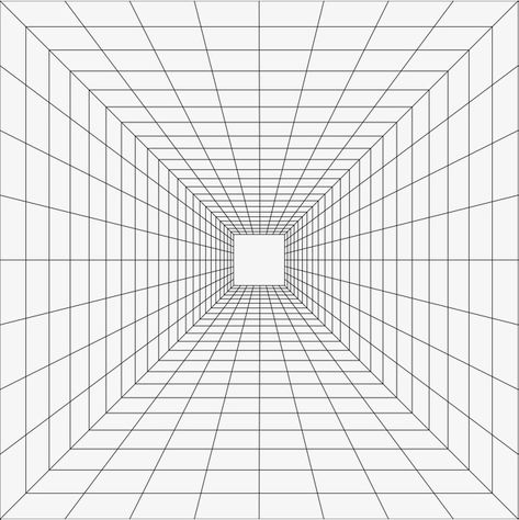 Grid Graphic Design, Perspective Grid, Perspective Drawing Architecture, Texture Graphic Design, Album Art Design, Perspective Art, Snow Flakes, Perspective Drawing, Illusion Art